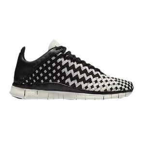 NIKE Free 5.0 INNEVA Black White WOVEN 833803-002 Running Shoes Women's Size 9
